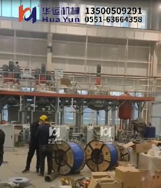 某大型國(guó)有企業(yè)全自動(dòng)石墨烯生產(chǎn)線調(diào)試現(xiàn)場(chǎng)